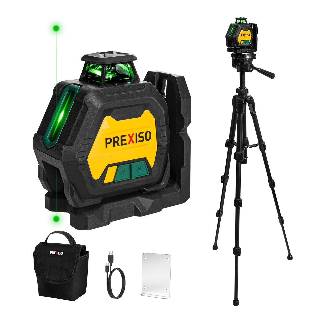 360 Laser Level with Tripod & 2 Plumb Dots W4540