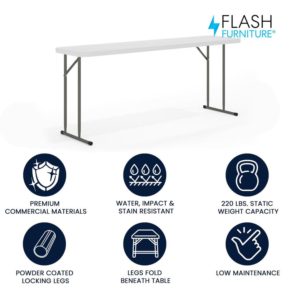 Granite Plastic Folding Training Table A520