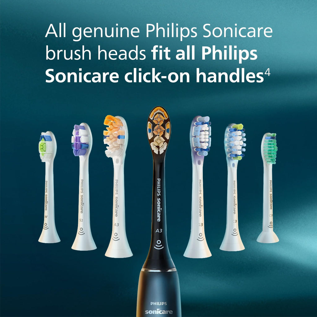 Black 2 Pack Replacement Electric Toothbrush Heads E3036