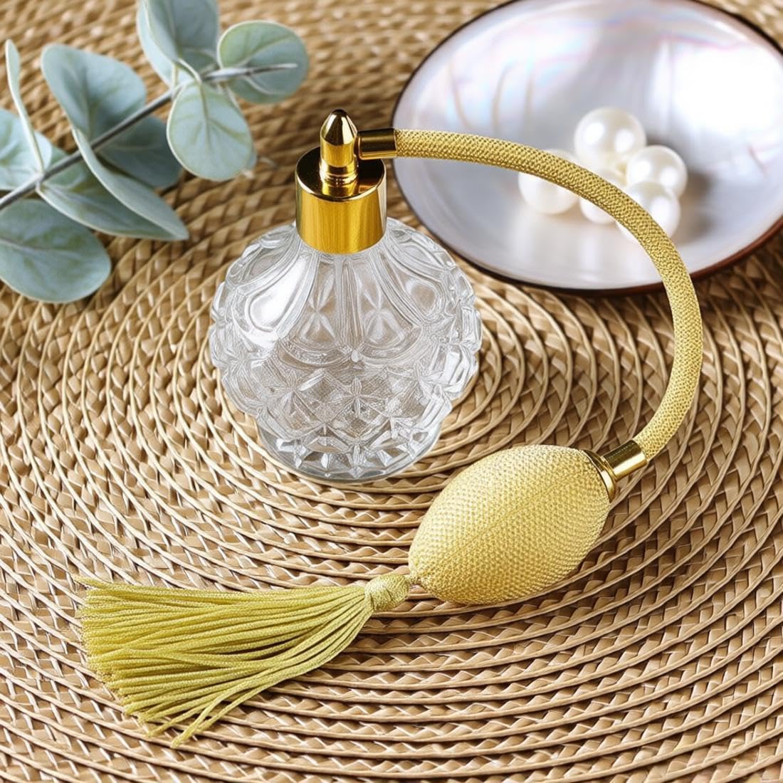 80ml Clear Crystal Perfume Bottle Atomizer M273564
