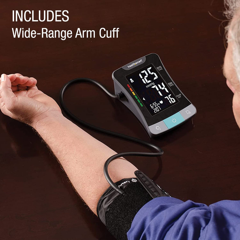 Digital Blood Pressure Monitor with Automatic Upper Arm Cuff G9380