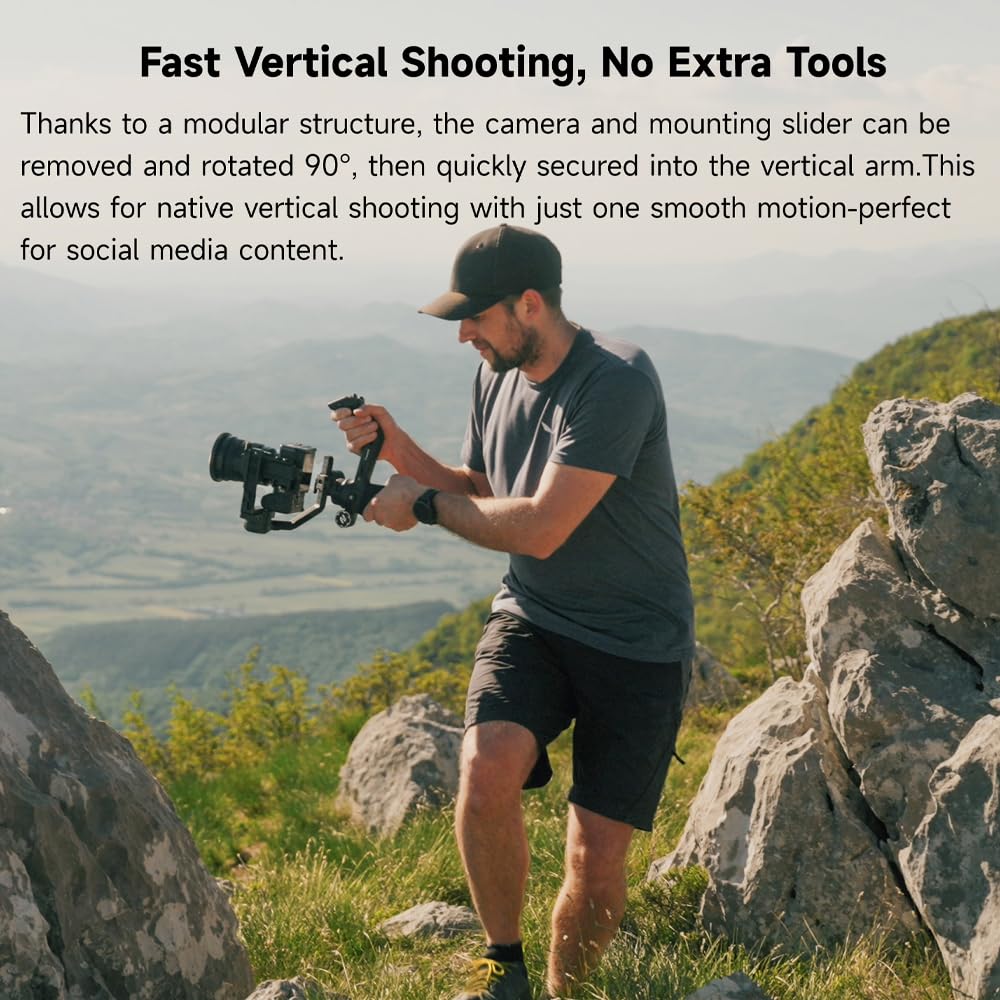 Camera Gimbal Stabilizer with Touch Screen U6497