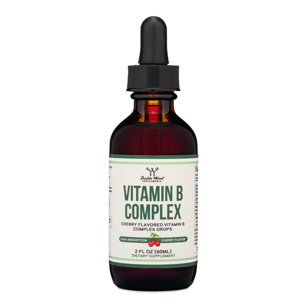 Cherry Flavor Liquid Vitamin B-Complex Drops S166