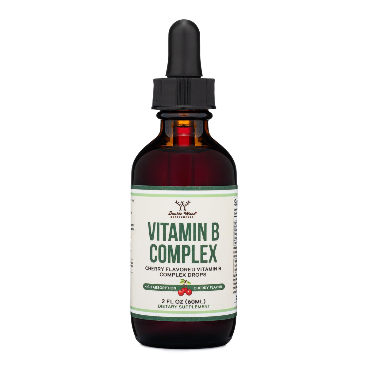 Cherry Flavor Liquid Vitamin B-Complex Drops S166