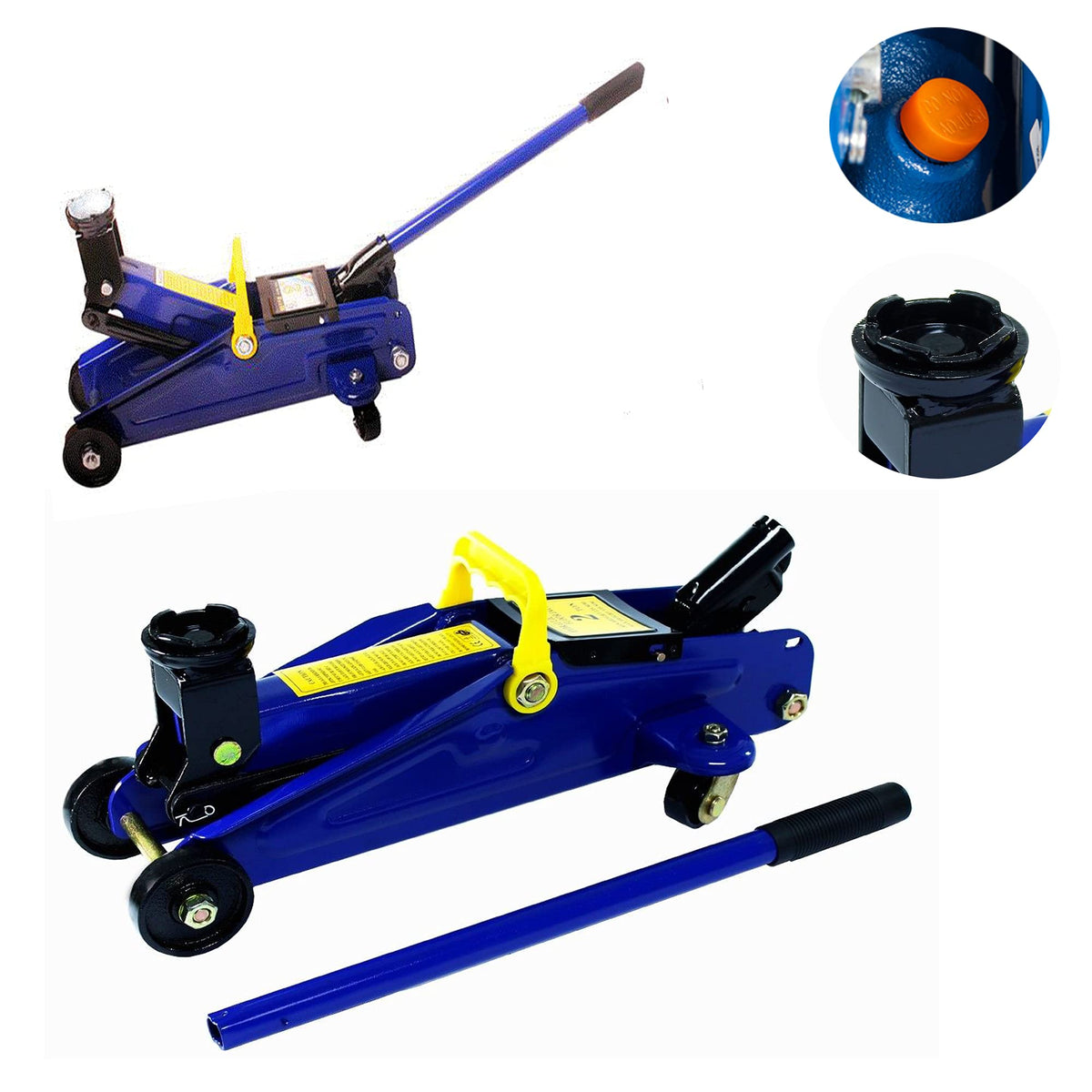 2 Ton Low Profile Steel Floor Jack I13851