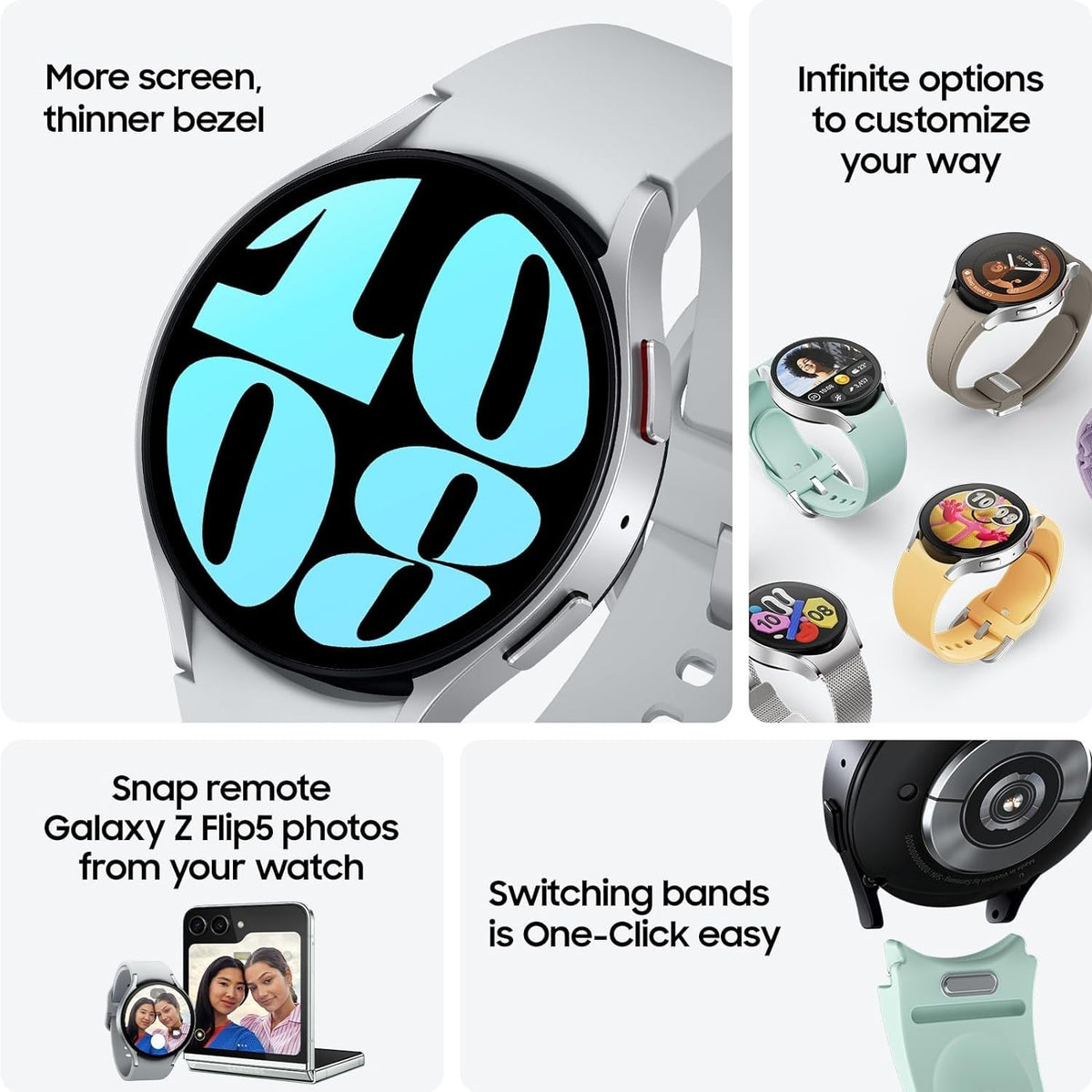 40mm Smartwatch GPS Bluetooth Water Resistant C5272