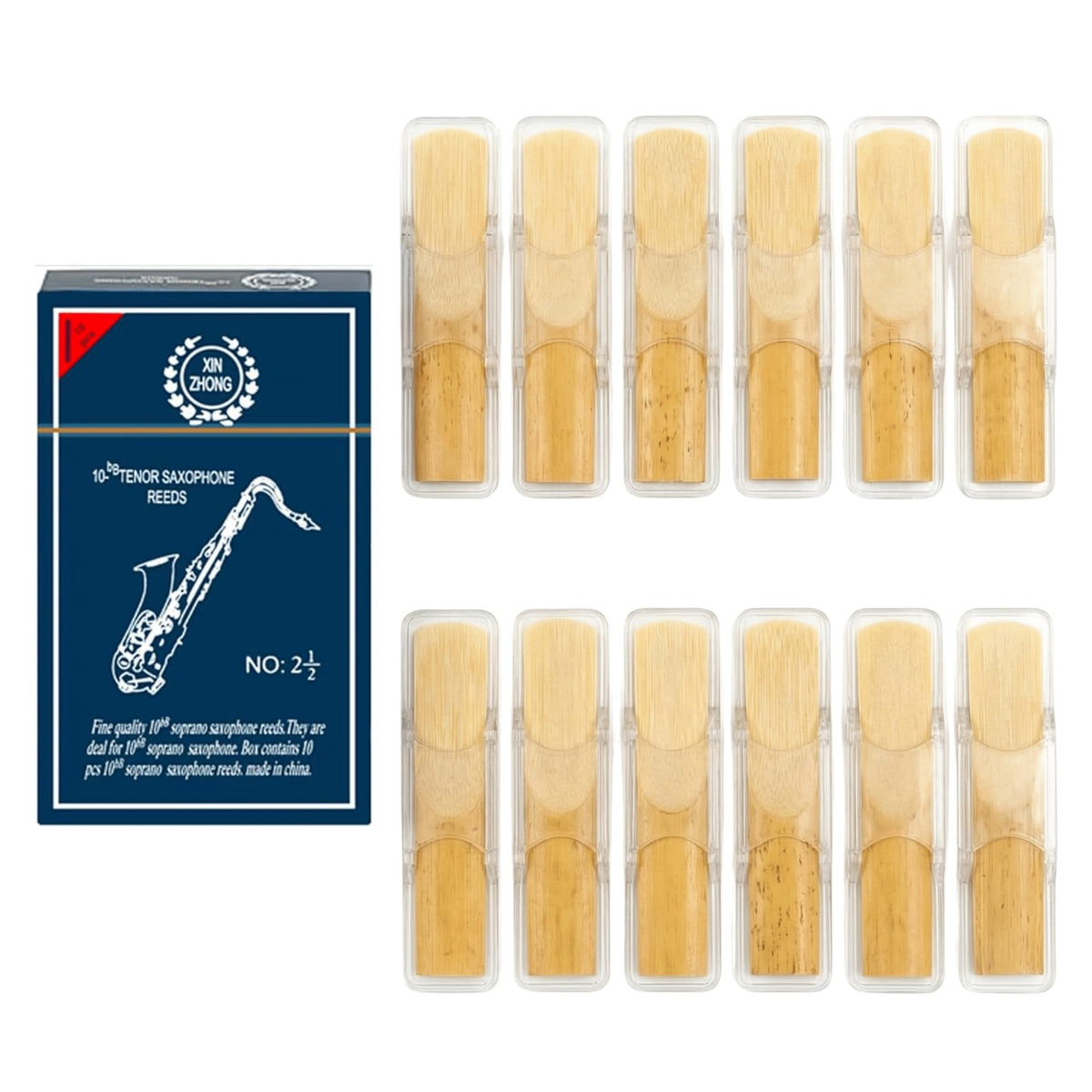 Alto Saxophone Reeds Strength 2.5 10 Pack C85903