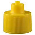 Yellow Luer Lock Bottle Cap, Bag of 1000 R24707