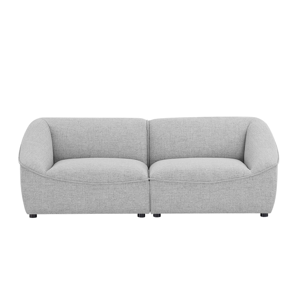 75 Inch Light Upholstered Loveseat A17269