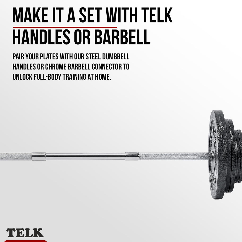 Adjustable Dumbbell Set with Cast Iron Plates I4349