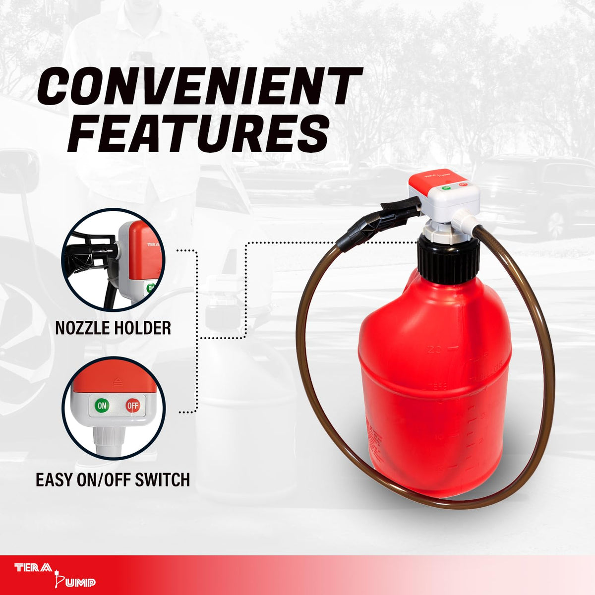 Gas Can Fuel Transfer Pump J995
