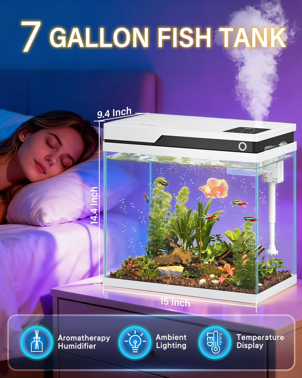 7 Gallon Fish Tank L259
