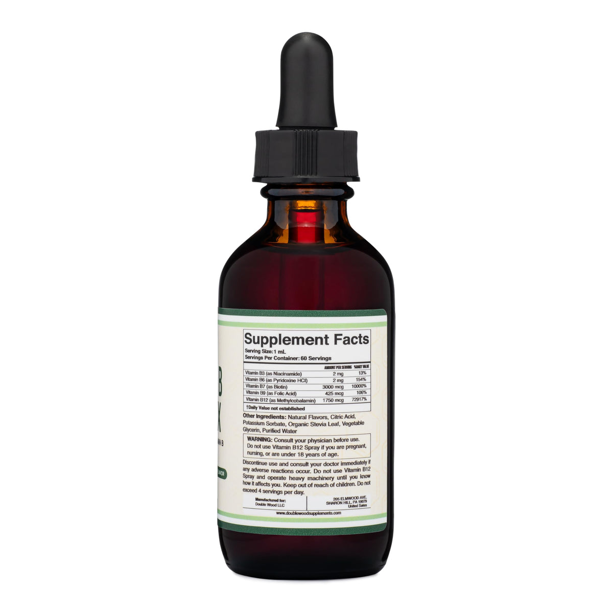 Cherry Flavor Liquid Vitamin B-Complex Drops S166