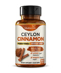 Organic Ceylon Cinnamon 1200mg 60 Vegan Capsules D74546