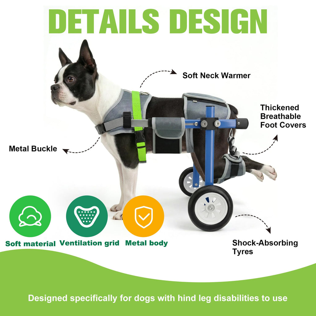 Adjustable Dog Wheelchair for Back Legs S873949
