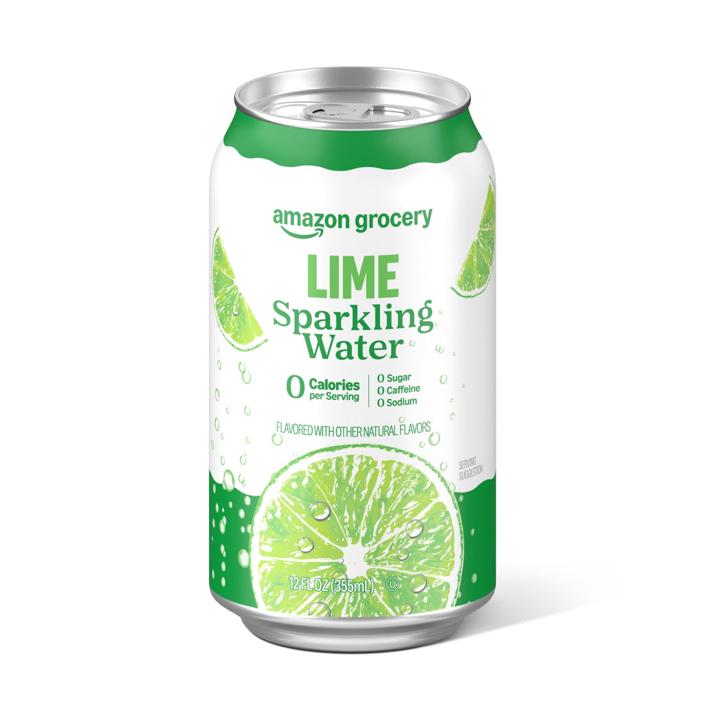 Sparkling Water Lime 12 Fl Oz 12 Cans Z855