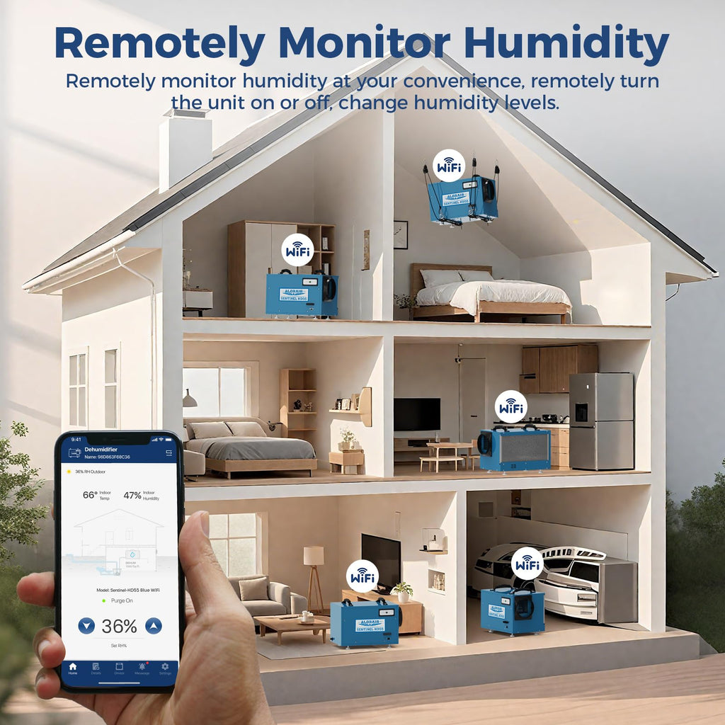 113 Pints Crawlspace Dehumidifier K38567