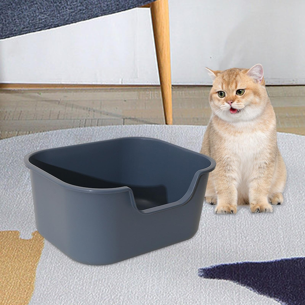 High Sides Sifting Cat Litter Tray U159444