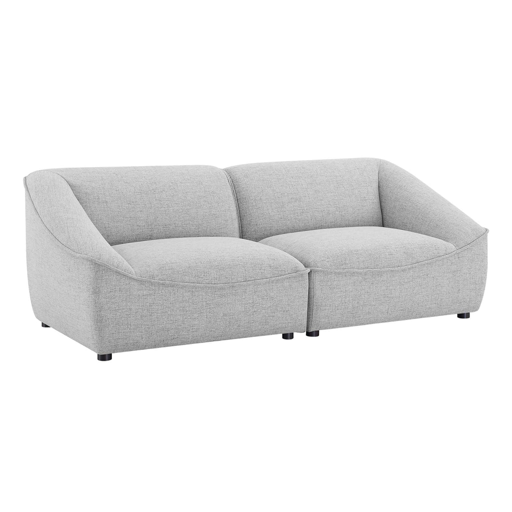 75 Inch Light Upholstered Loveseat A17269