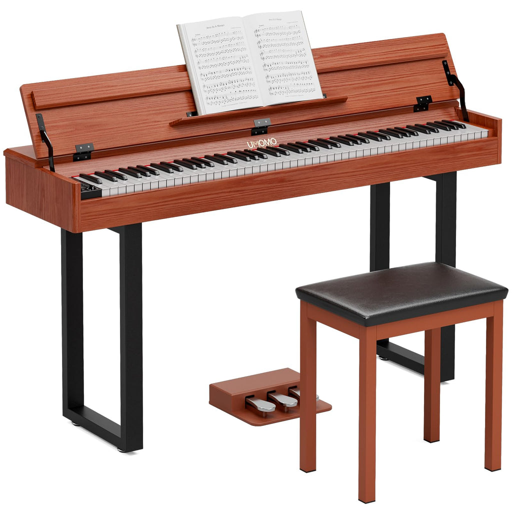 88 Key Weighted Digital Piano with Triple Pedals T71869