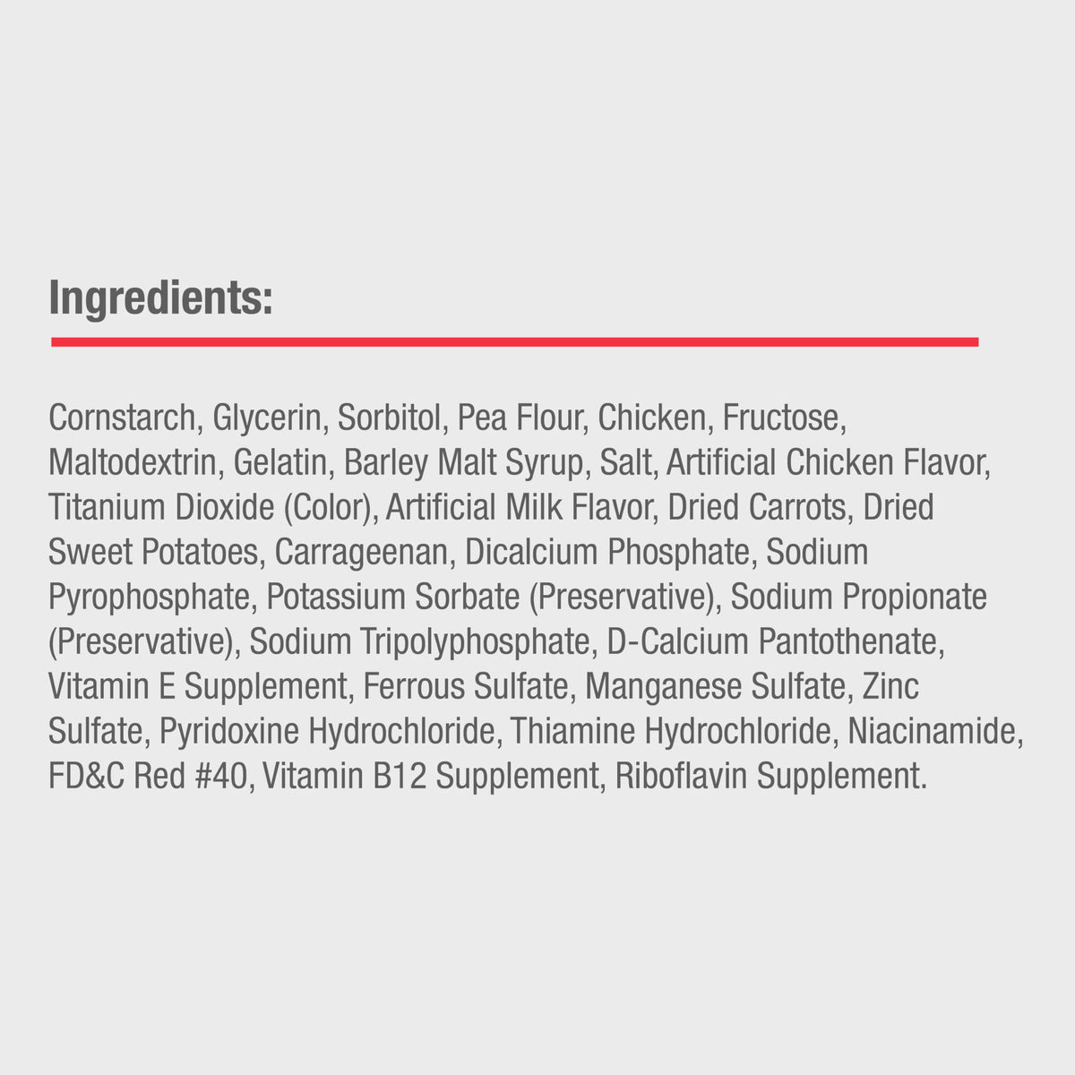 Rawhide-Free Dog Treats With Real Protein, 50 Count R94993