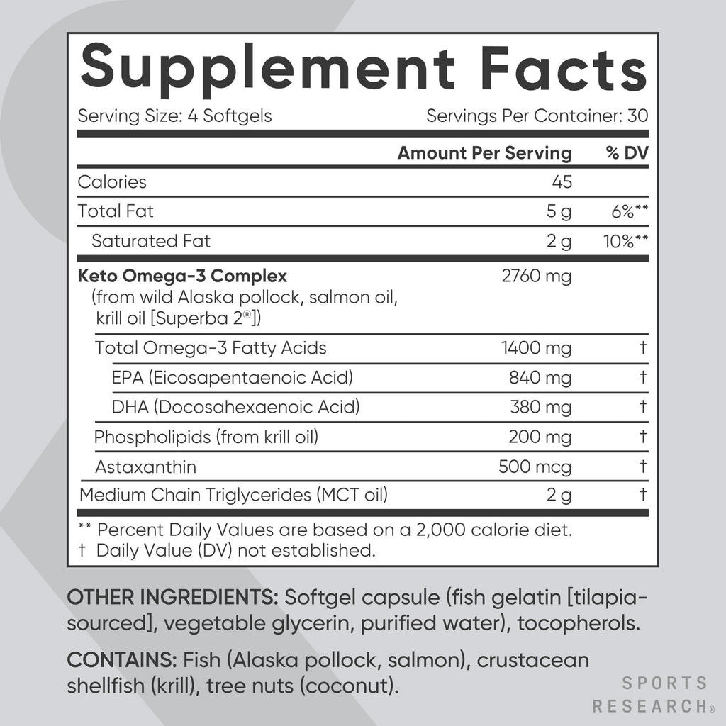 Omega-3 Fish Oil 1400mg 120 Softgels N621050