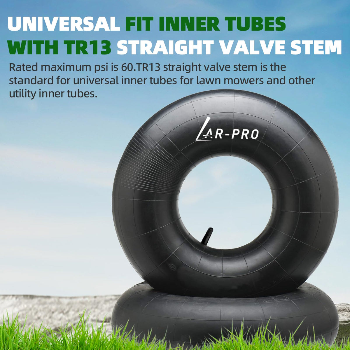 20x8.00-8 and 20x10.00-8 with 15x6.00-6 Inner Tubes, TR-13 U861