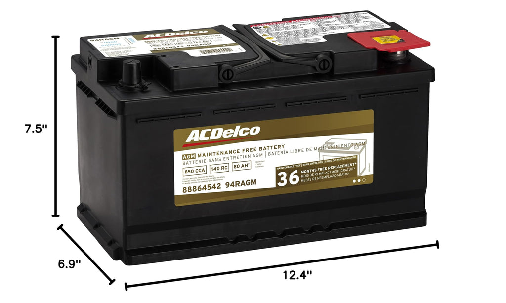 AGM BCI Group 94R Battery U56323