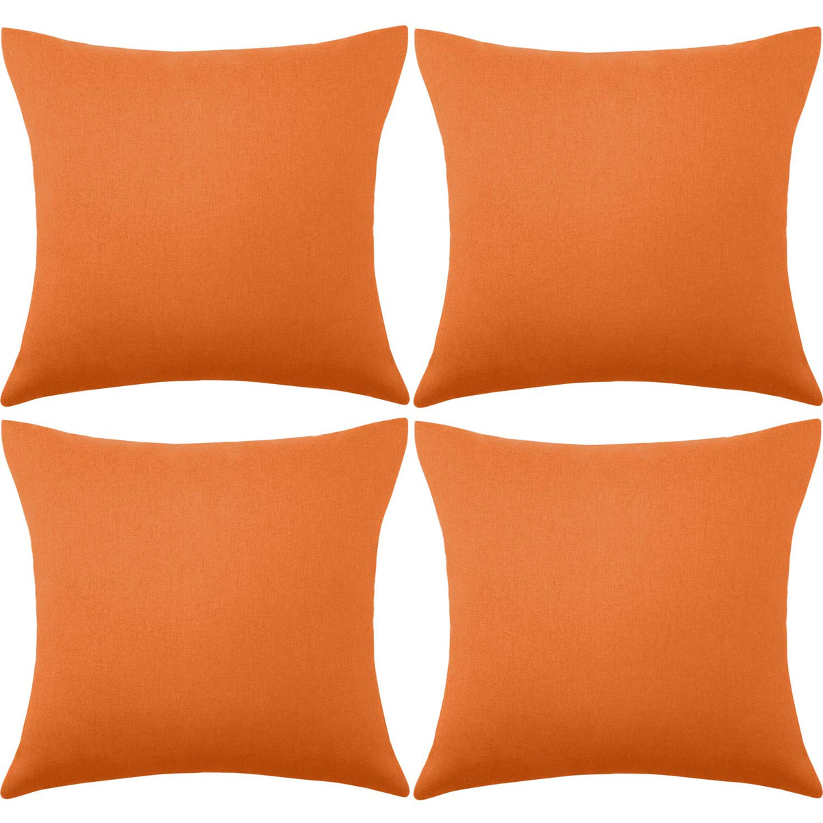 4 Pack Outdoor Throw Pillow Covers 18x18 L7561