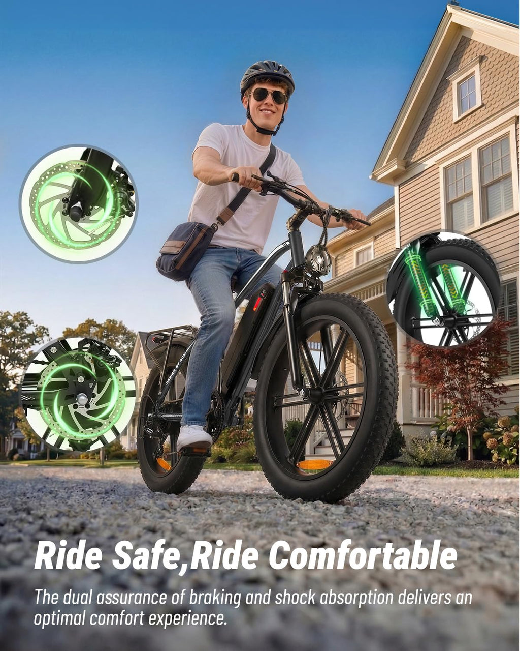 1000W Peak Electric Mountain Bike 48V 13Ah L878