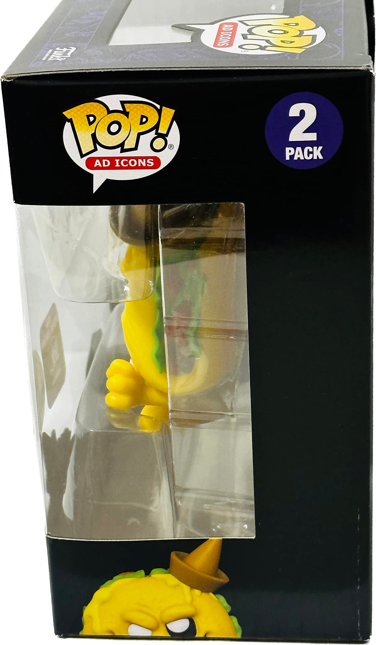 Jack in The Box Skeleton Jack & Monster Taco Vinyl Figure 2 Pack Z414