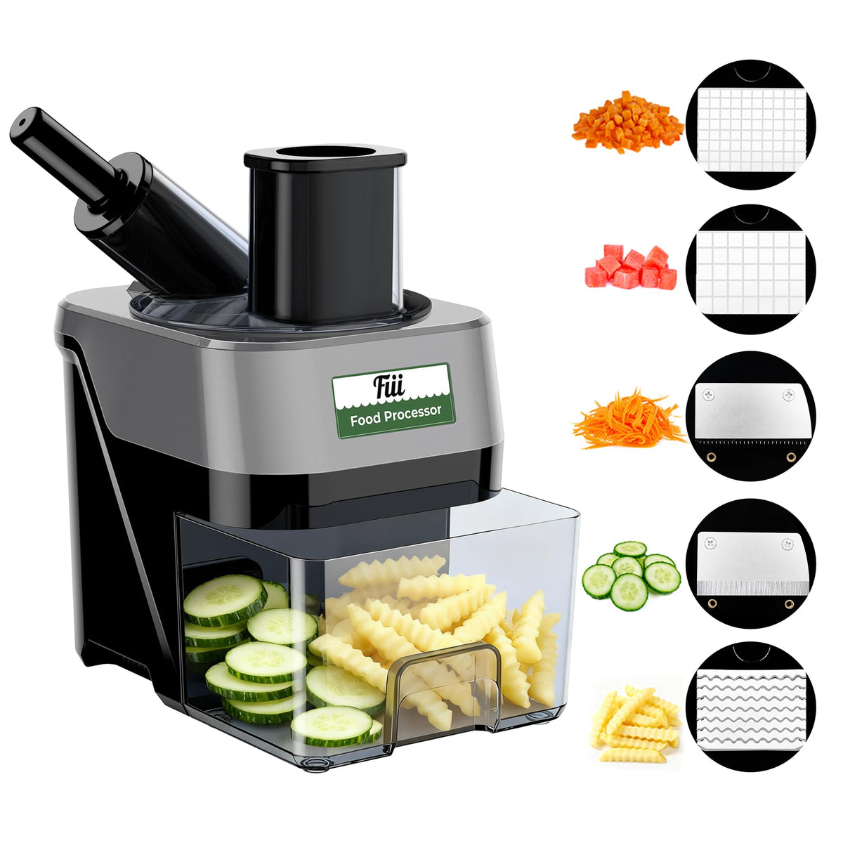 5-in-1 Electric Vegetable Chopper Z568