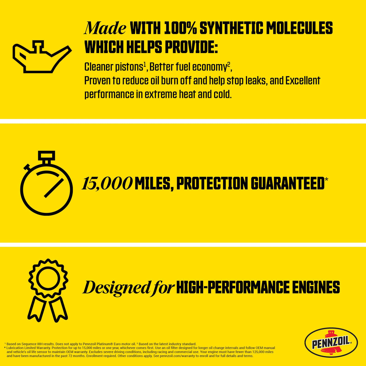 Full Synthetic 5W-30 Motor Oil, 5 Quart E89616