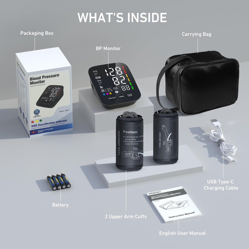 Blood Pressure Monitor with 2 Size Cuffs R969096