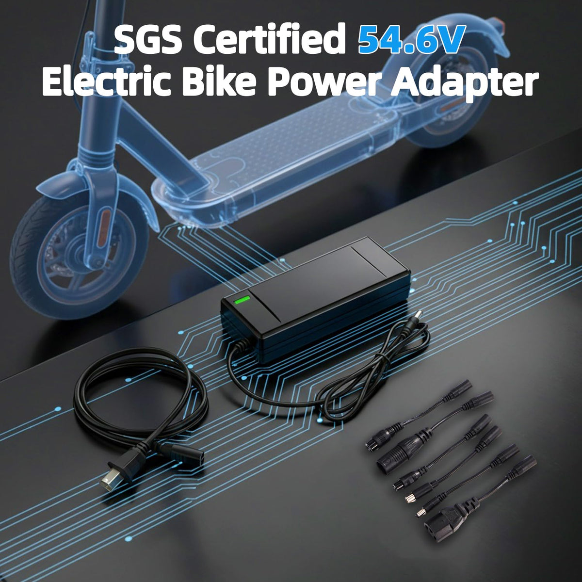 54.6V 2A Lithium Battery Charger O74873