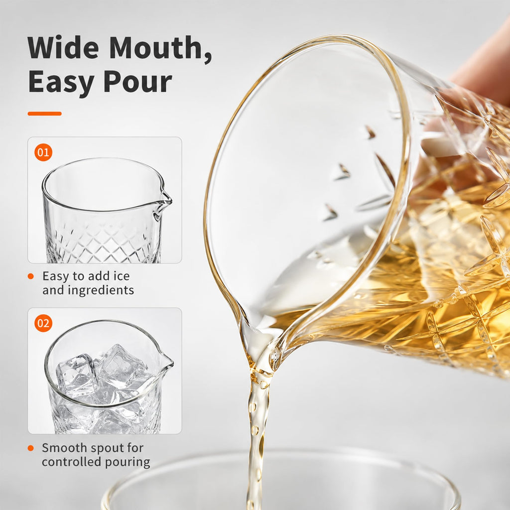 Cocktail Mixing Glass Set of 6 Z34528