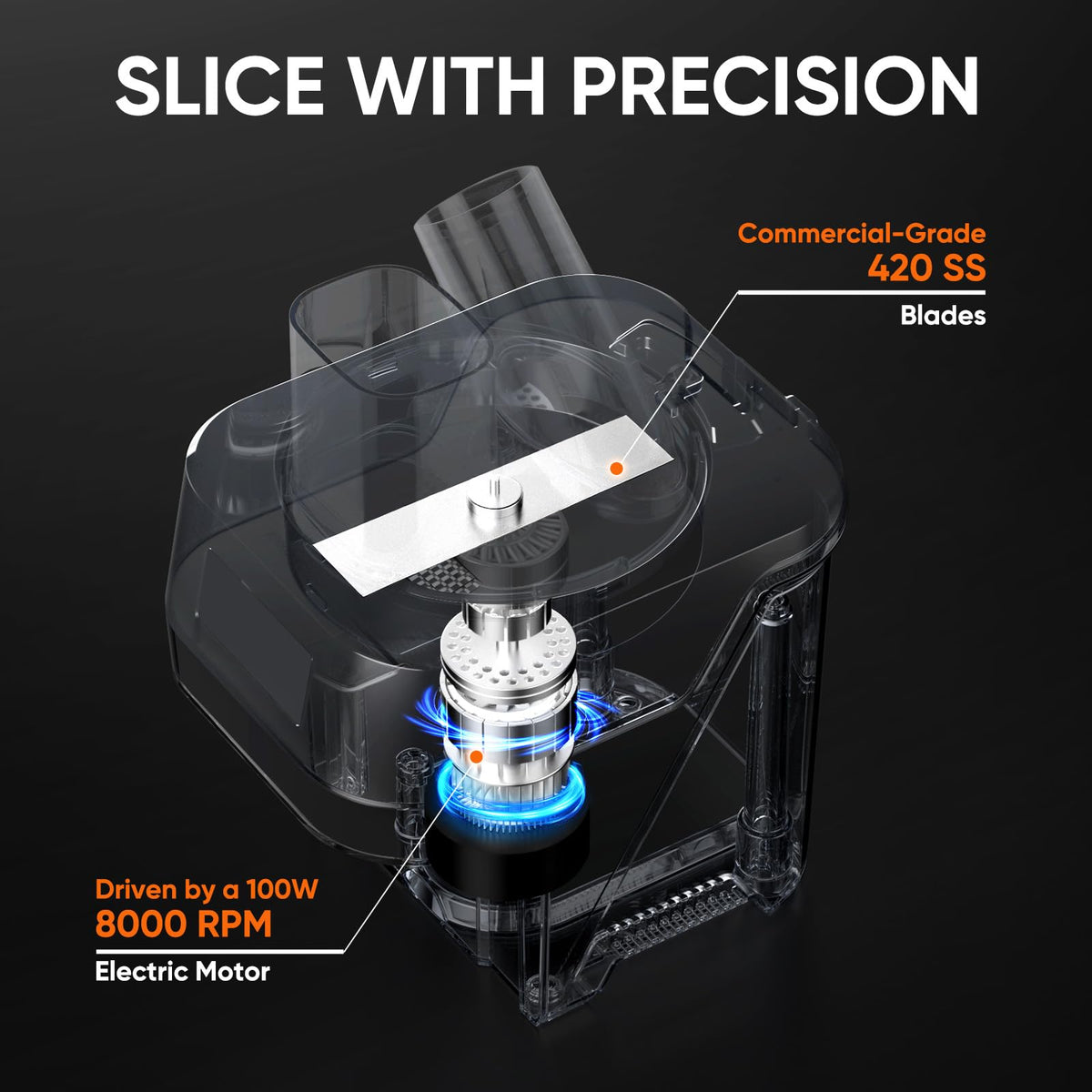 5-in-1 Electric Vegetable Chopper Z568