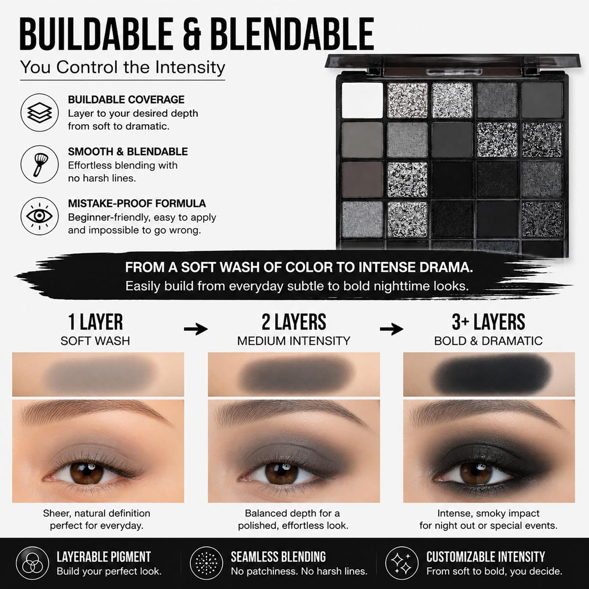 Smoky Eyeshadow Palette Q245157