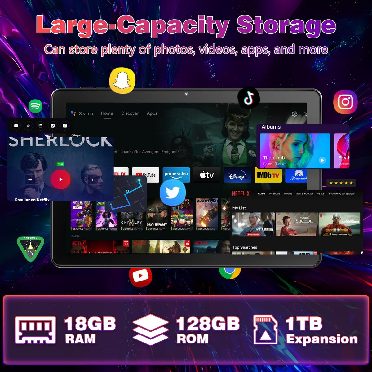 10 Inch Octa-Core Android Tablet P4726
