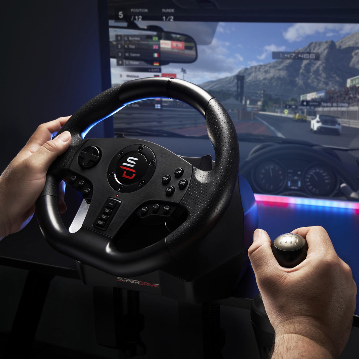 Racing Gaming Steering Wheel J41588