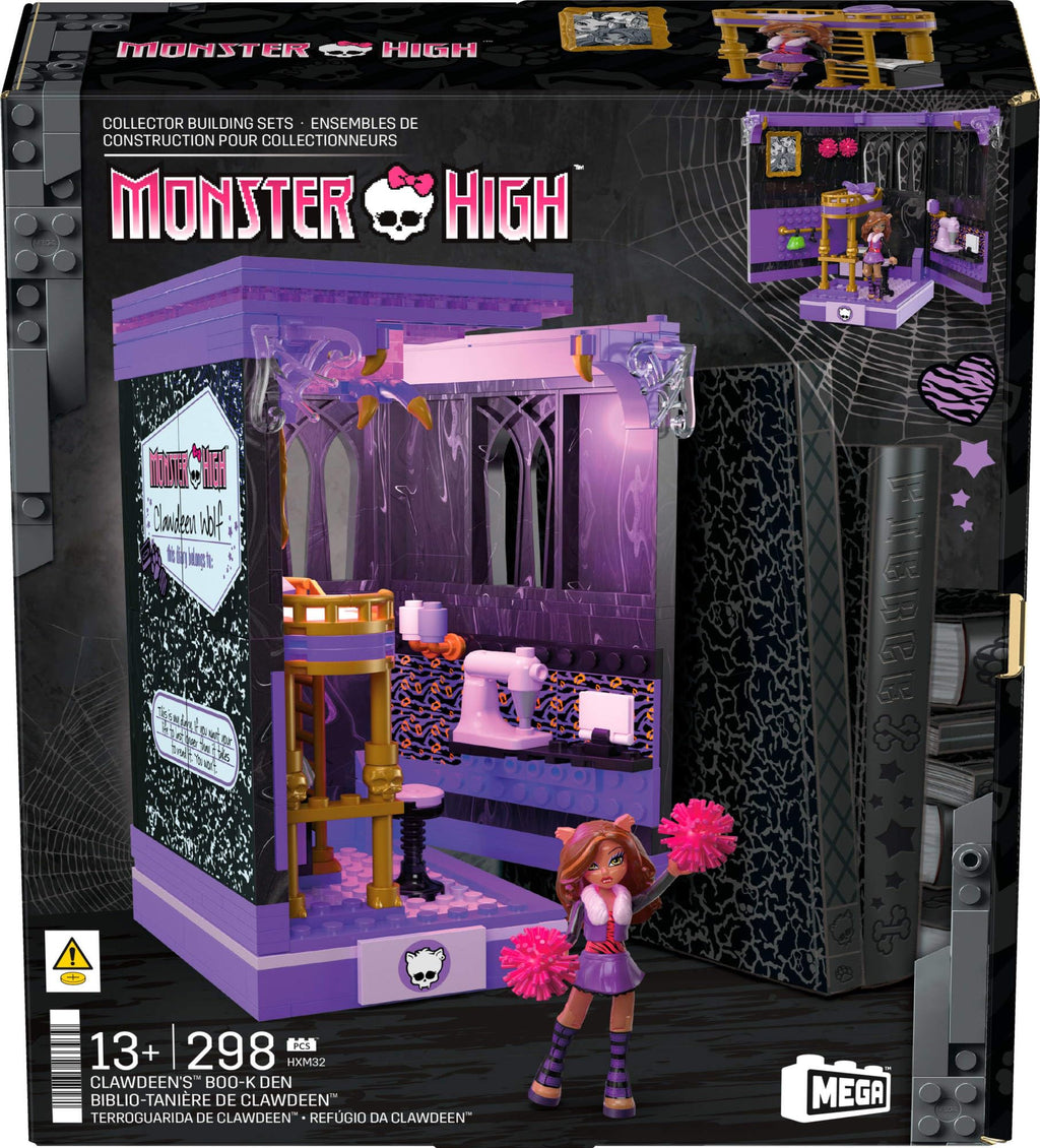 Monster High Action Figure Building Set with 299 Pieces F990756