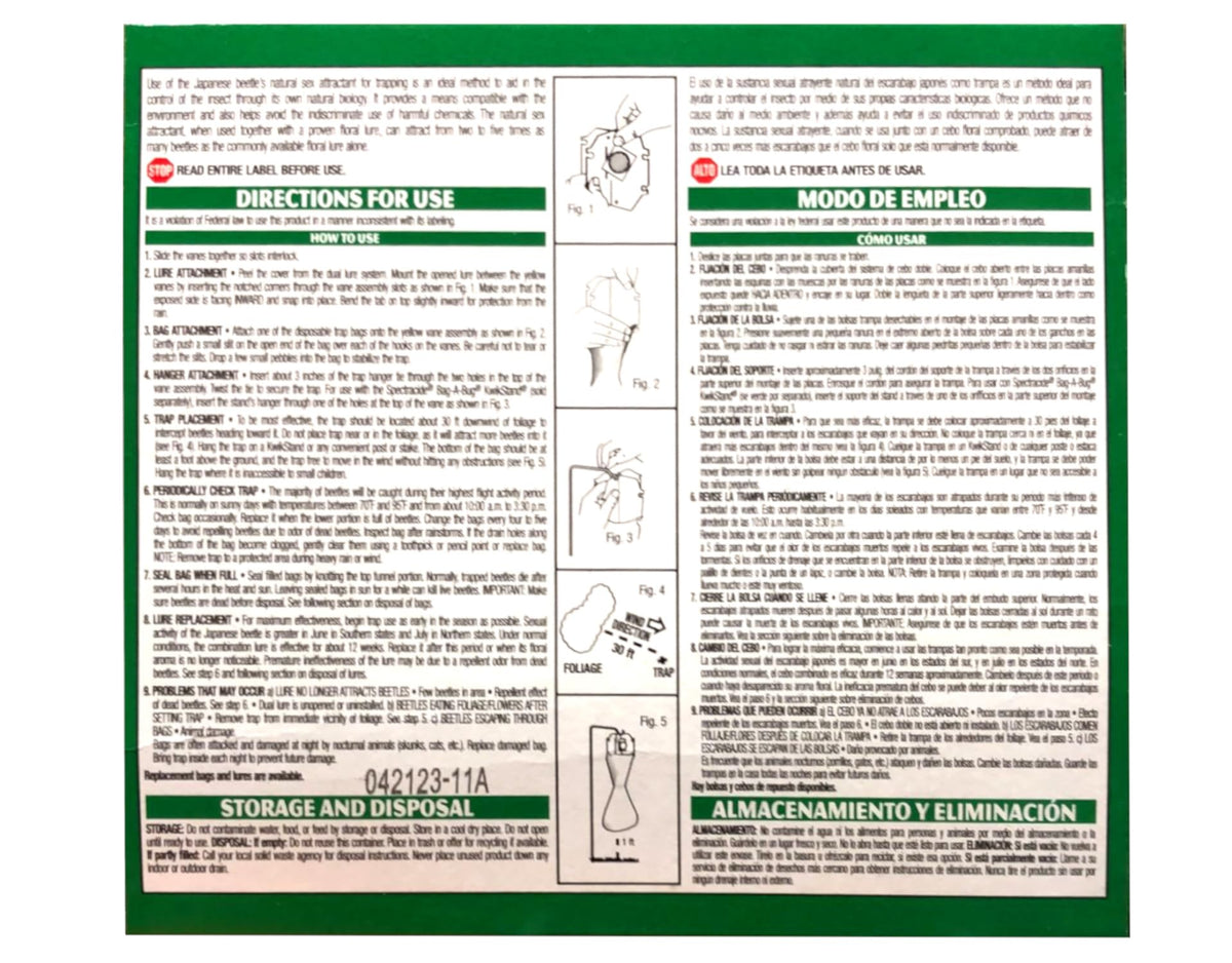 Japanese Beetle Trap Pack of 3 V4327