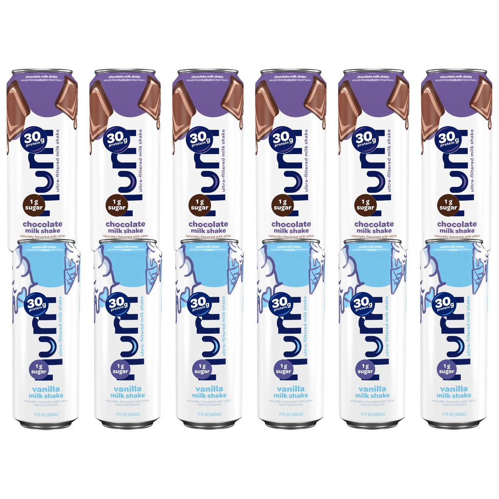 High Protein Shake Variety Pack, 30g Protein, 12 Pack C4461