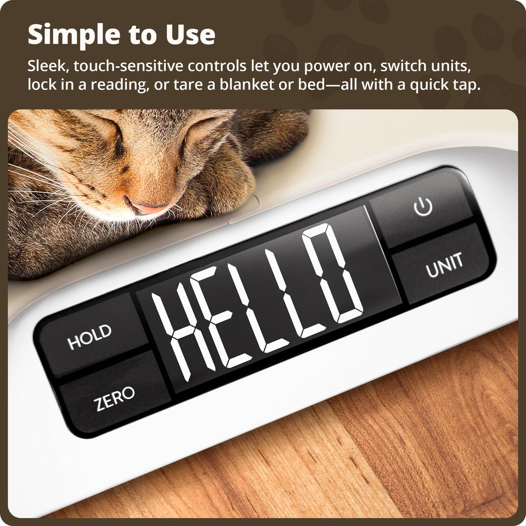 Digital Pet Scale for Cats, Dogs & Small Animals M27142