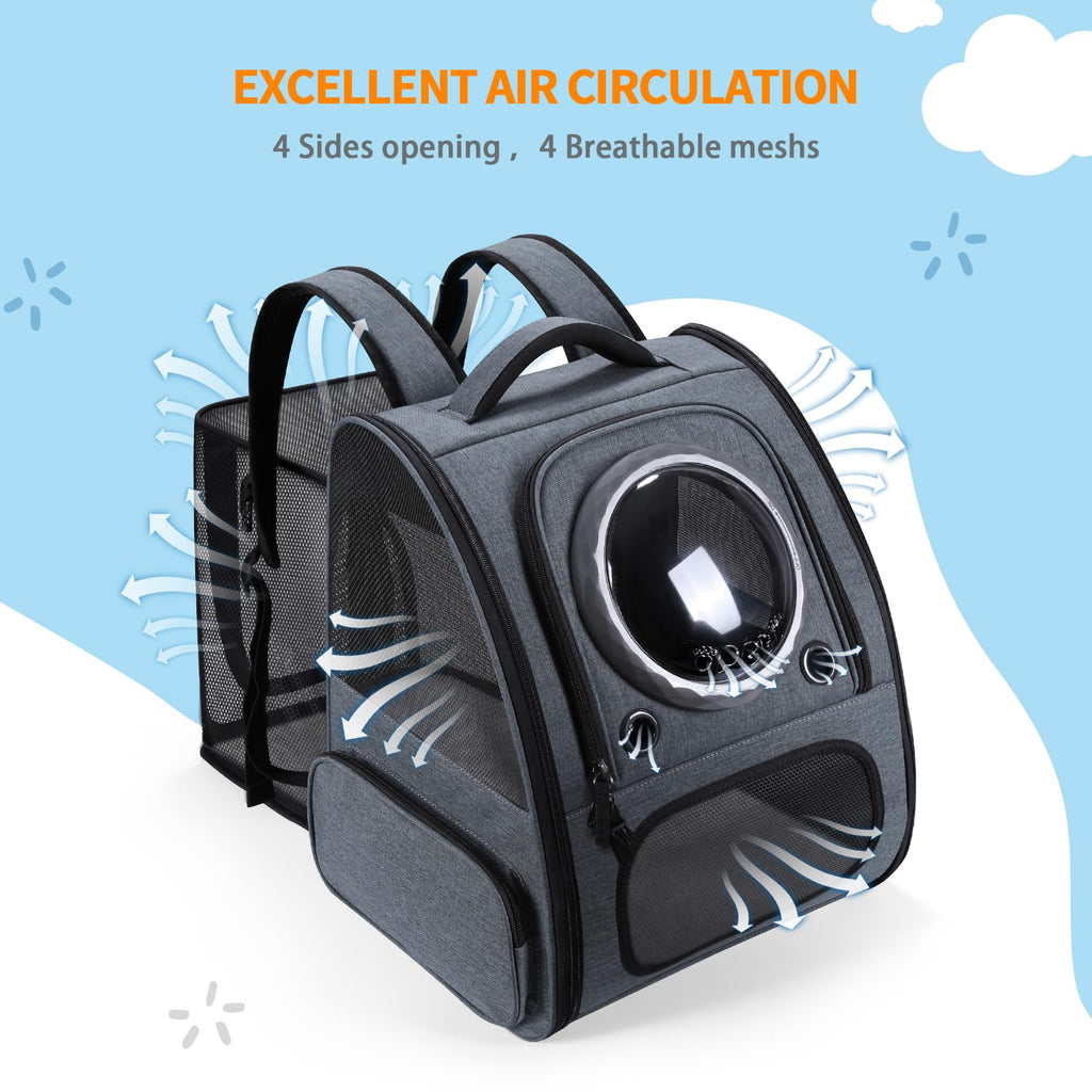 Expandable Breathable Pet Backpack Carrier O326