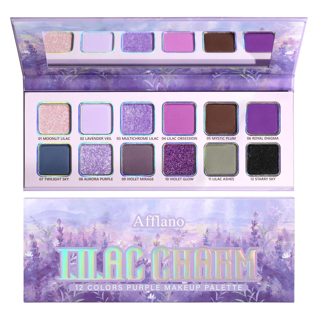 Pigmented Matte Shimmer Eyeshadow Palette V59824