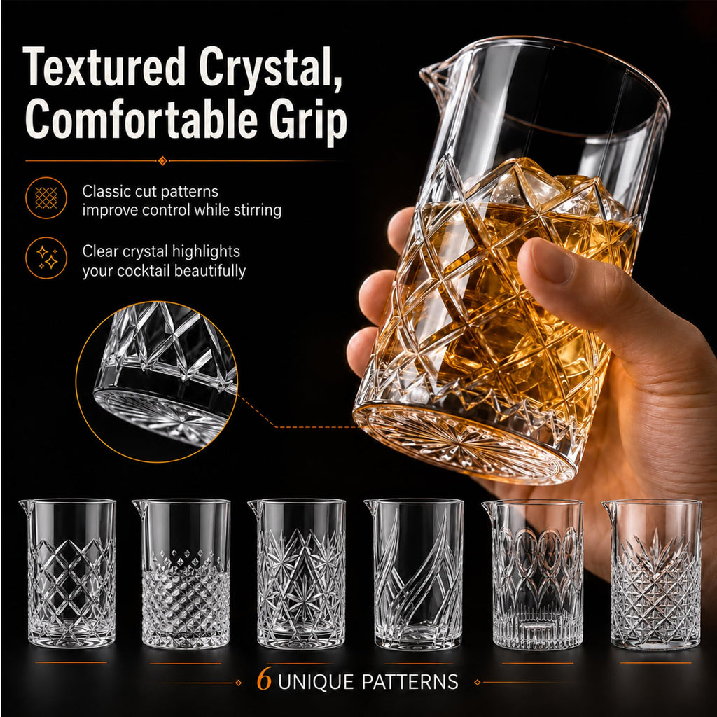 Cocktail Mixing Glass Set of 6 Z34528