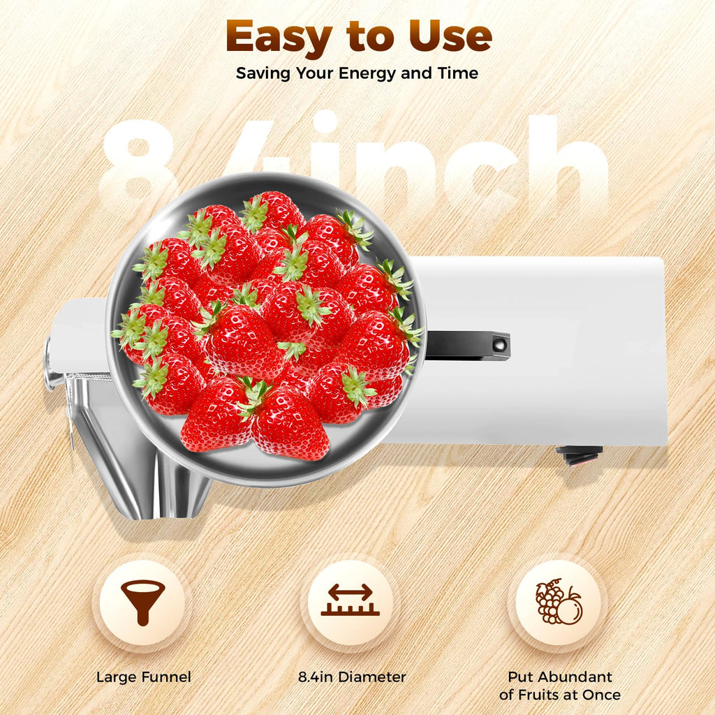 110v 450w Stainless Steel Electric Tomato Strainer H882973