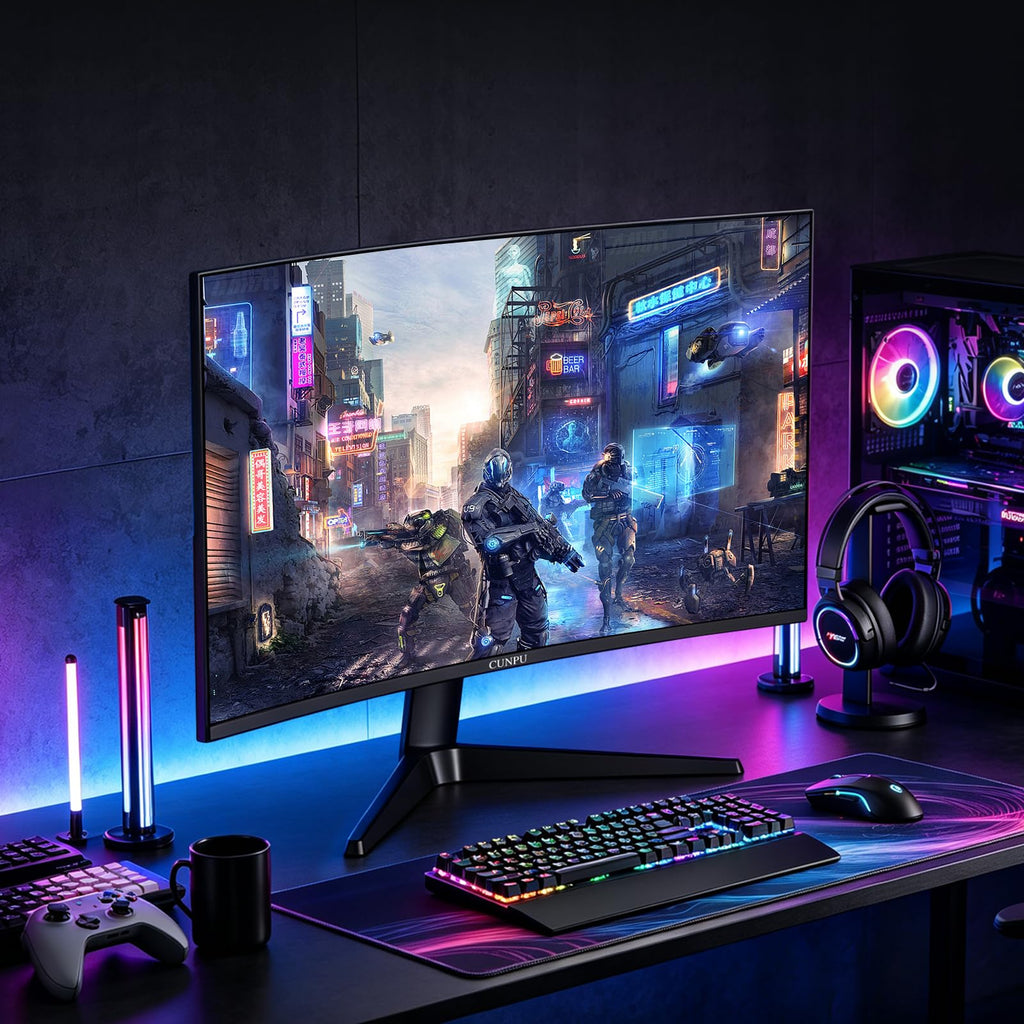 27 Inch 1440P 240Hz Curved Gaming Monitor O5638