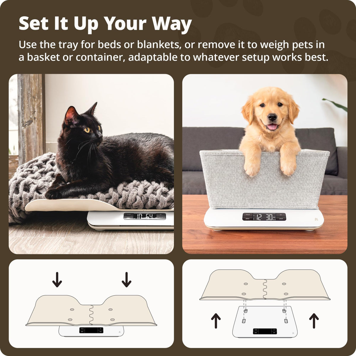 Digital Pet Scale for Cats, Dogs & Small Animals M27142